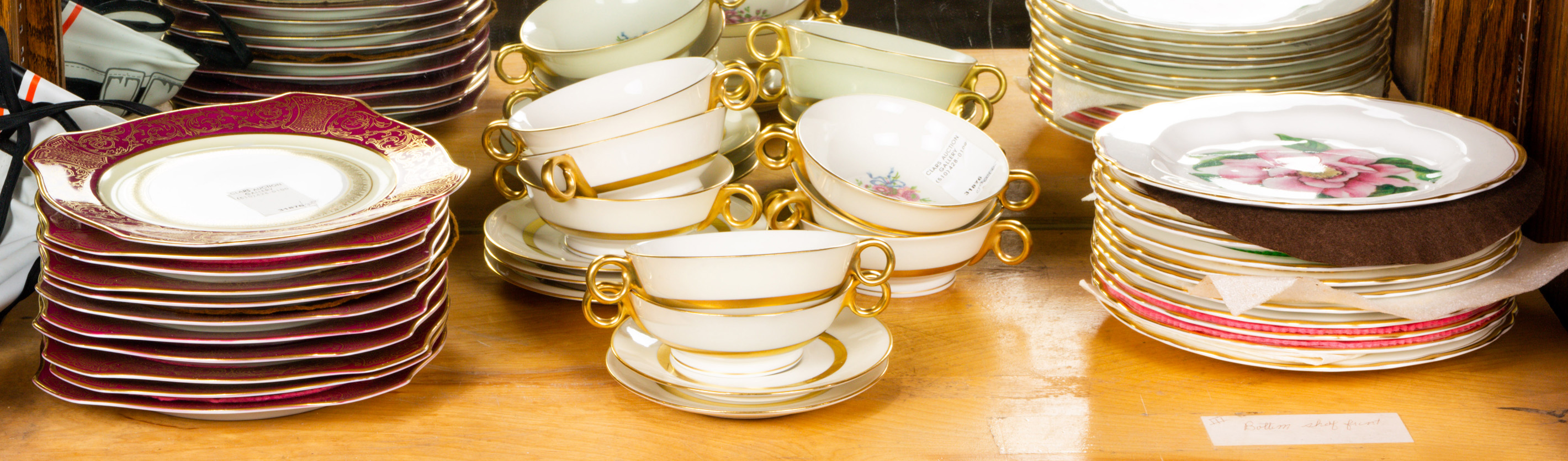 ASSEMBLED GROUP OF PORCELAIN,