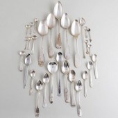 ASSEMBLED GROUP OF SILVER, SIL