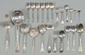ASSEMBLED GROUPING OF STERLING
