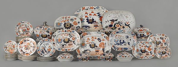Assembled Ironstone Imari palette