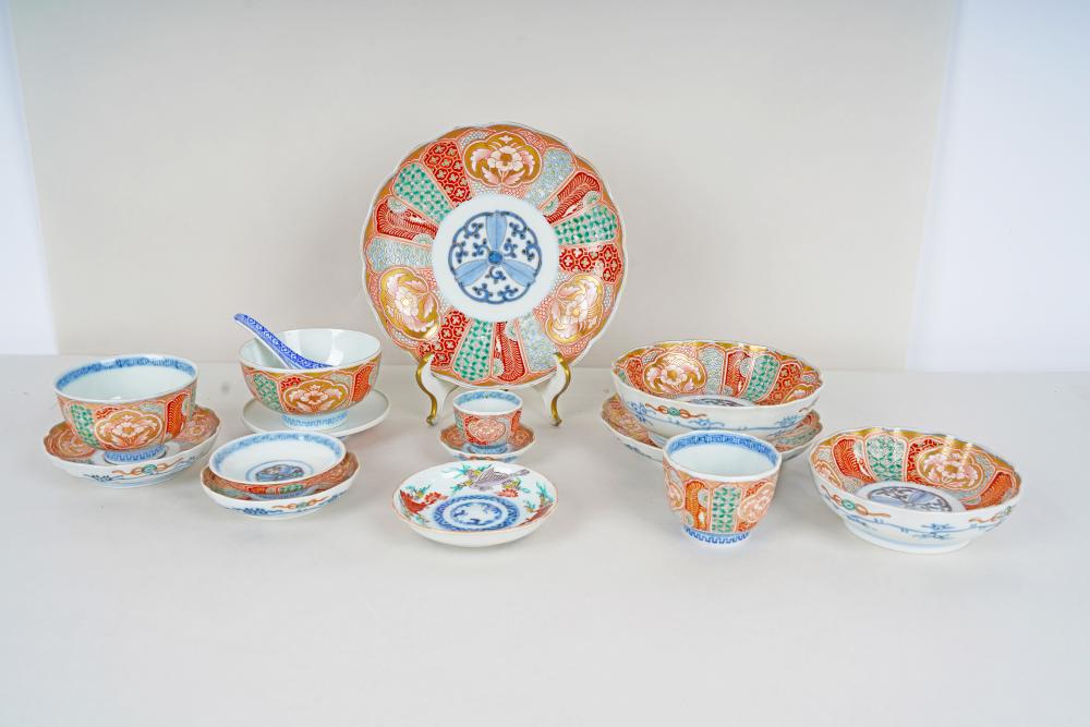 ASSEMBLED JAPANESE IMARI