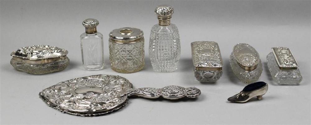 ASSEMBLED LADY'S SILVER TOPPED