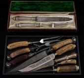 ASSEMBLED (LOT OF 12) CARVING