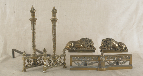 Assembled Louis XV style brass