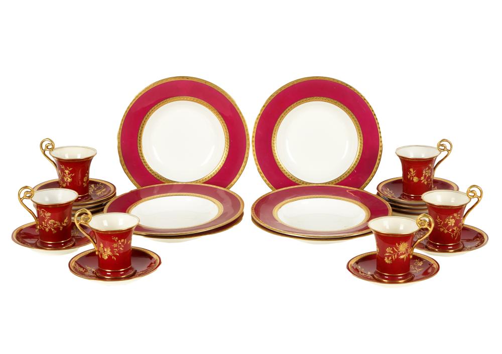 ASSEMBLED MINTON PORCELAIN