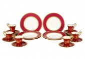 ASSEMBLED MINTON PORCELAIN PAR