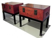 ASSEMBLED PAIR OF CHINESE 20TH