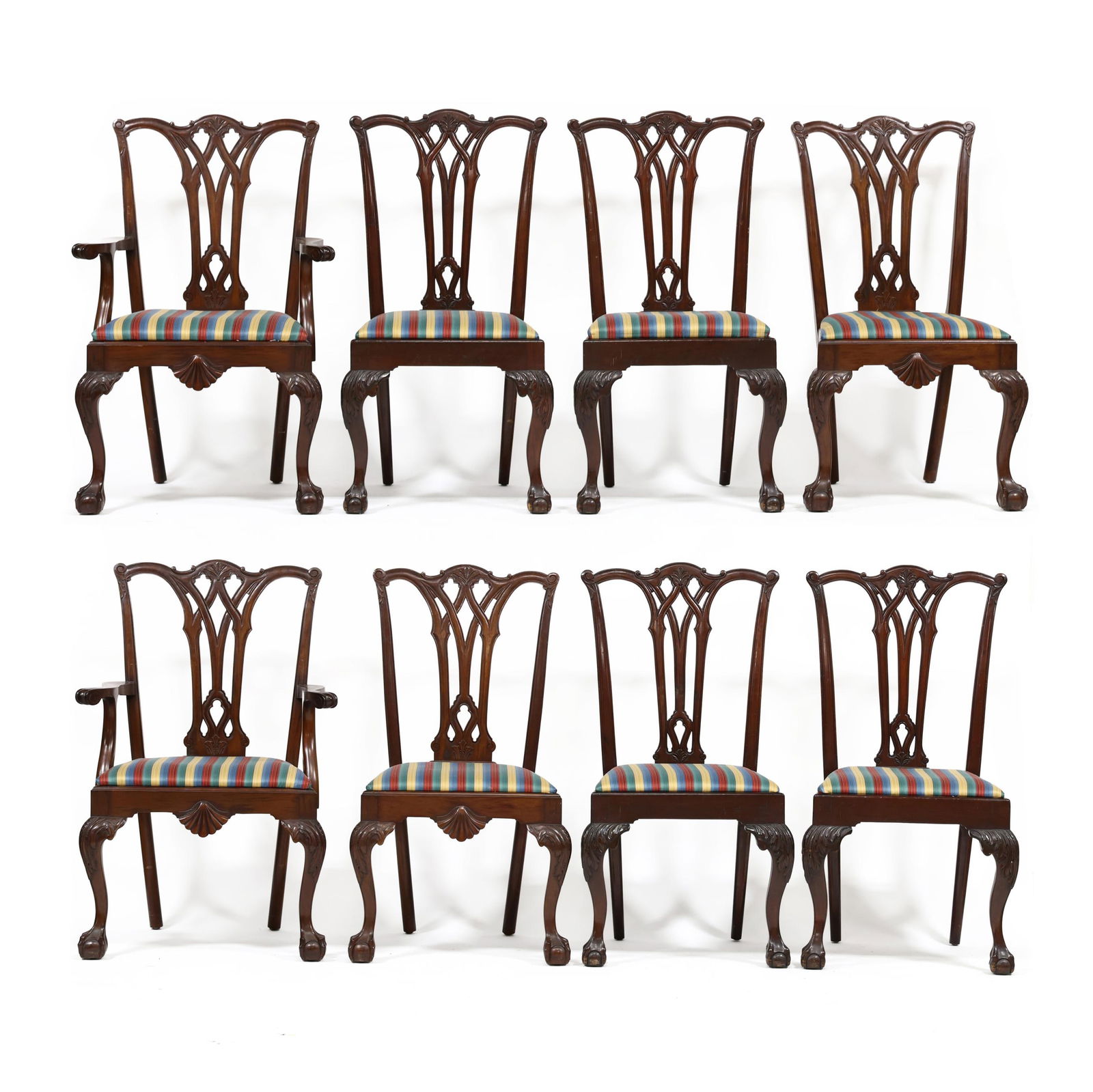 ASSEMBLED SET OF EIGHT