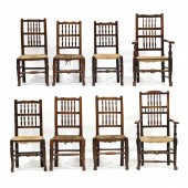ASSEMBLED SET OF EIGHT ENGLISH