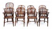 ASSEMBLED SET OF EIGHT ENGLISH