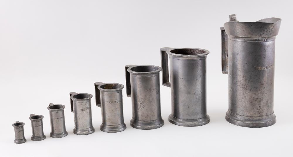ASSEMBLED SET OF EIGHT ENGLISH