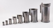 ASSEMBLED SET OF EIGHT ENGLISH