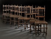 Assembled Set of Eight Spanish