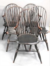 ASSEMBLED SET OF EIGHT WINDSOR