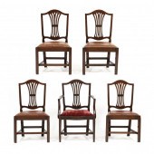 ASSEMBLED SET OF FIVE HEPPLEWH