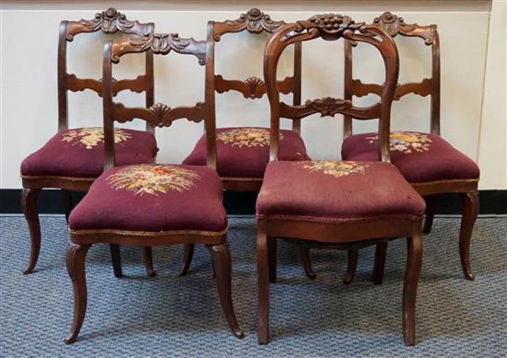 ASSEMBLED SET OF FIVE VICTORIAN