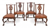 ASSEMBLED SET OF FOUR CHIPPEND