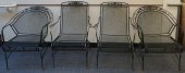 ASSEMBLED SET OF FOUR SALTERIN