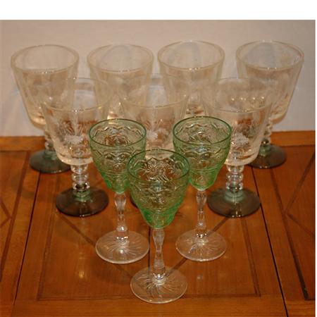 Assembled Set of Glassware 	 
