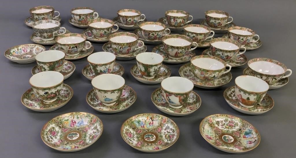 Assembled set of Rose Medallion