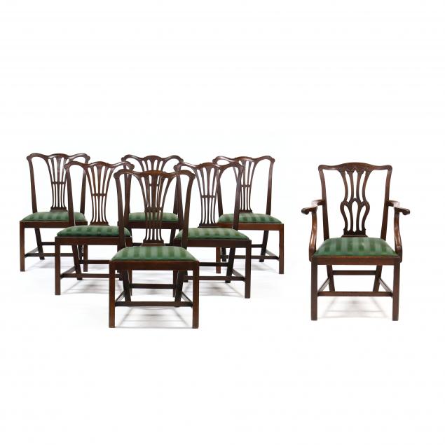 ASSEMBLED SET OF SEVEN ANTIQUE