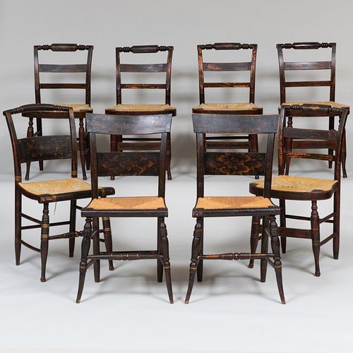 ASSEMBLED SET OF SIX AMERICAN