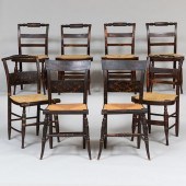 ASSEMBLED SET OF SIX AMERICAN