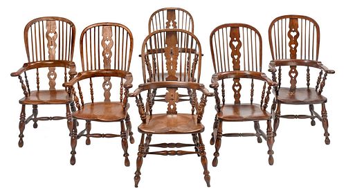 ASSEMBLED SET OF SIX BRITISH