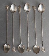 ASSEMBLED SET OF SIX INDIAN ST