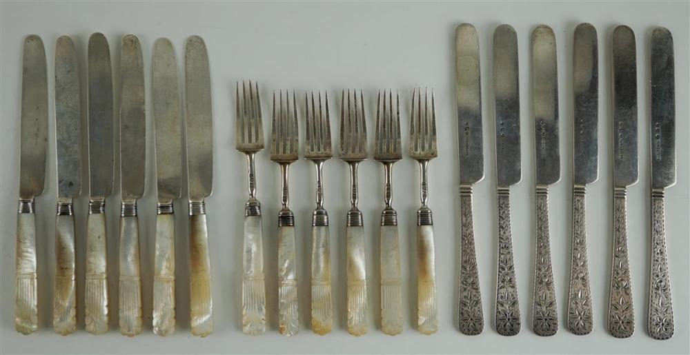 ASSEMBLED SET OF SIX MOTHER OF