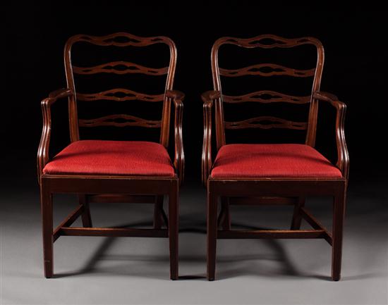 Assembled set of six Potthast