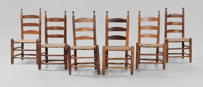 Assembled Set of Six Virginia