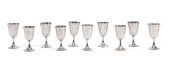 ASSEMBLED SET OF TEN AMERICAN