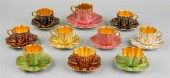 ASSEMBLED SET OF TEN COALPORT
