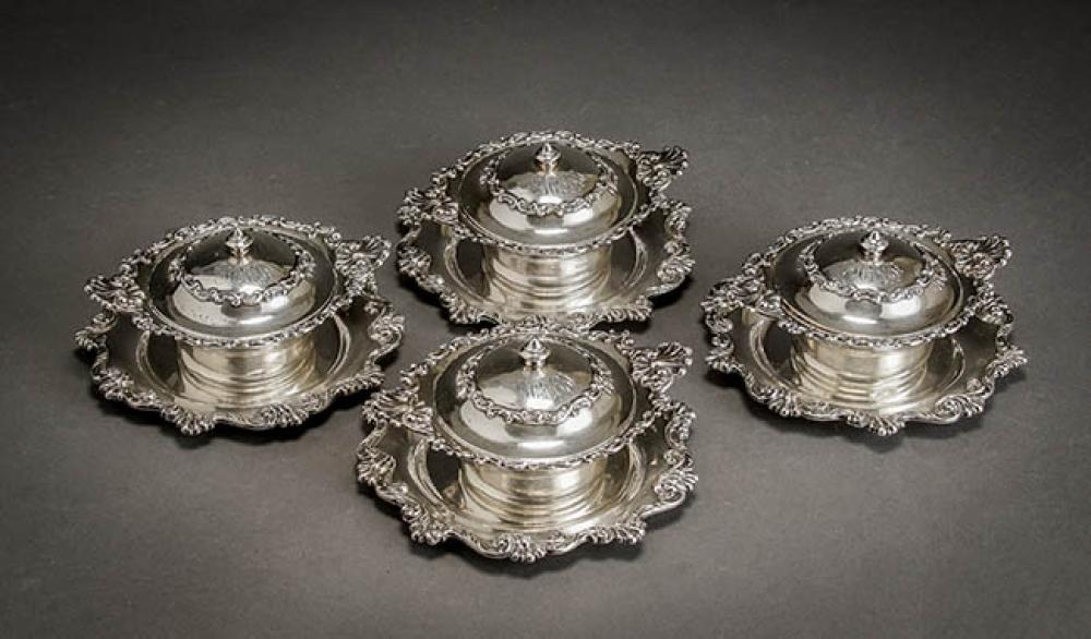 ASSEMBLED SET OF TWELVE AMERICAN