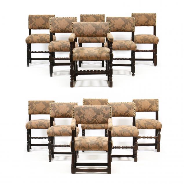 ASSEMBLED SET OF TWELVE ENGLISH