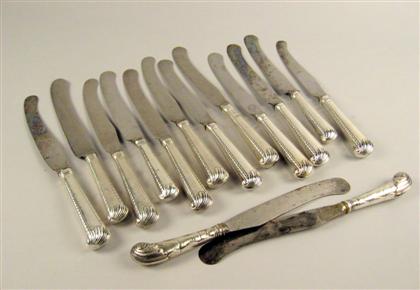 Assembled set of twelve George