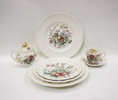 ASSEMBLED SPODE DINNERWARE SET