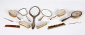 Assembled sterling dresser set
