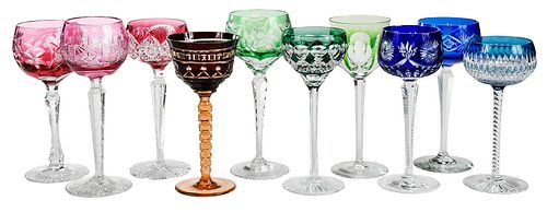 ASSEMBLED TEN CUT TO CLEAR GLASS