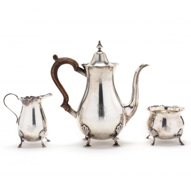 ASSEMBLED THREE PIECE STERLING