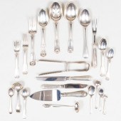 ASSEMBLED TIFFANY & CO. SILVER