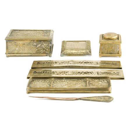 Assembled Tiffany Studios