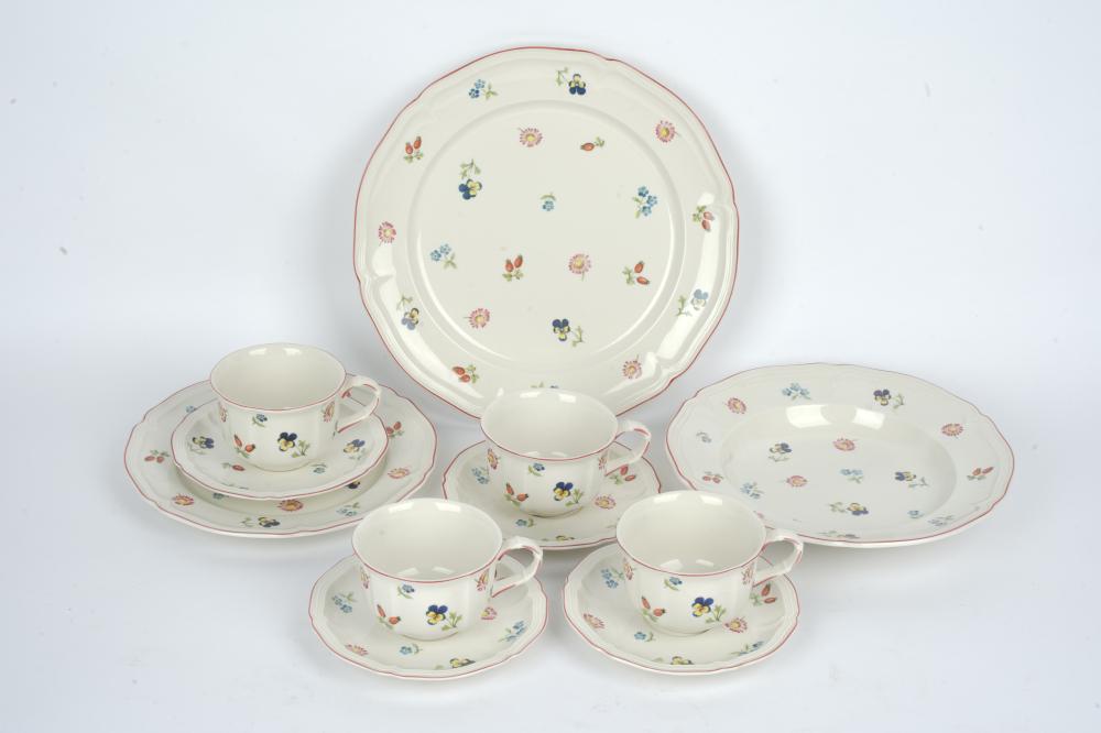 ASSEMBLED VILLEROY & BOCH PORCELAIN