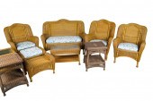 ASSEMBLED WICKER PATIO SETcomp