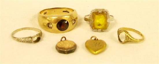 Assorted 10K Gold Items Four
