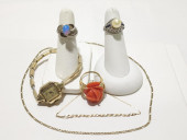 ASSORTED 14K & 18K GOLD JEWELR