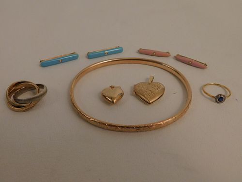 ASSORTED 14K GOLD JEWELRY LOTLot of