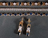 Assorted 14K yellow gold diamo