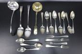 ASSORTED 19-PIECE LOT OF SILVE